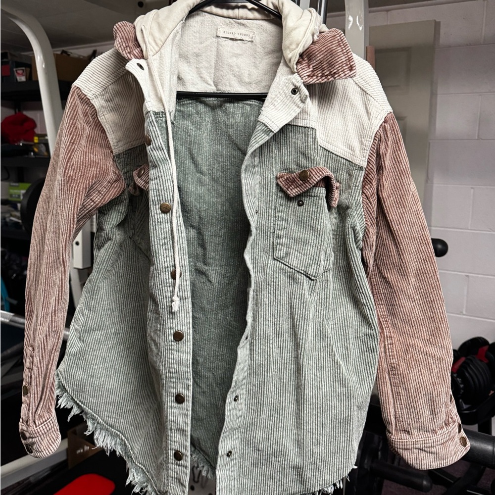 Buckle Multicolor Utility Jacket